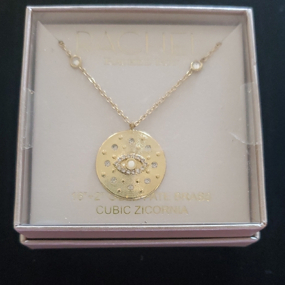 Rachel Jewelry - RACHEL Rachel Roy Evil Eye Pendant Necklace